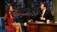 Watch Late Night with Jimmy Fallon - Zoe Saldana Brought Along Someone Special Online
