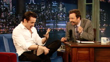 Watch Late Night with Jimmy Fallon - Colin Farrell's Voice Is in 