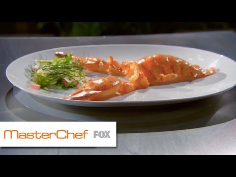 Watch MasterChef - Butter Poached Lobster from 