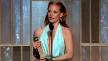 Watch The Golden Globe Awards - Best Actress, Motion Picture, Drama: Jessica Chastain Online