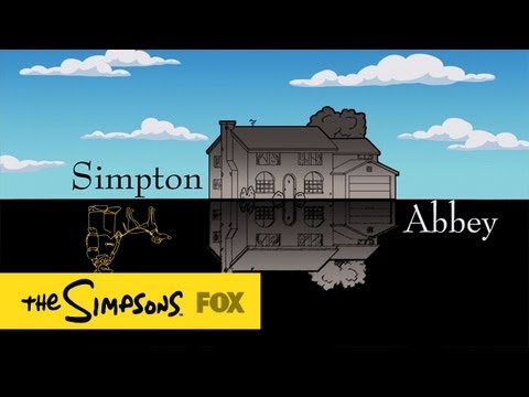 Watch The Simpsons - Simpton Abbey Gag | THE SIMPSONS | ANIMATION on FOX Online
