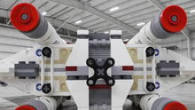 Watch Weird News - 5 Million Piece Lego X-Wing Took 17 Thousand Hours to Build Online