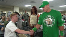 Watch WWE Extras - John Cena and Alicia Fox Visit Wounded Warriors Online