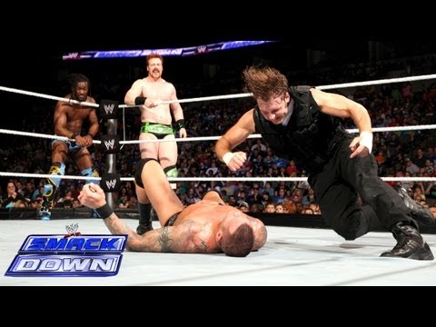 Watch WWE Raw - Sheamus, Randy Orton & Kofi Kingston vs. The Shield: SmackDown, May 24, 2013 Online