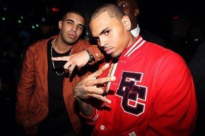 Bar Brawl Gives Chris Brown a Gash While Drake Splits