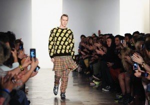 Bart Simpson Struts NY Fashion Show's Catwalk
