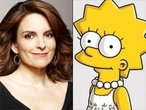 It's Guest Star Tina Fey vs. Lisa On 'The Simpsons'