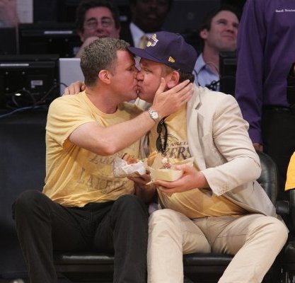 Will Ferrell Dishes on Juicy, Beefy Kiss