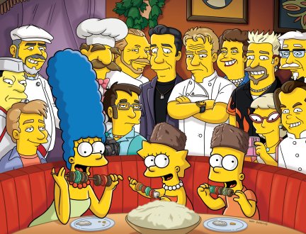 The Simpsons Take on Foodie Culture with 'The Food Wife'