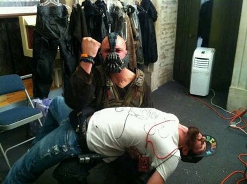 Photo: Hinting At Iconic 'Batman' Moment In 'The Dark Knight Rises?'