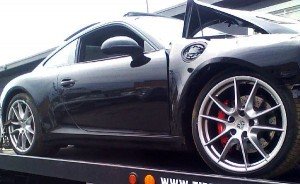 Lindsay Lohan Reportedly Snuck Booze Around In Wrecked Porsche
